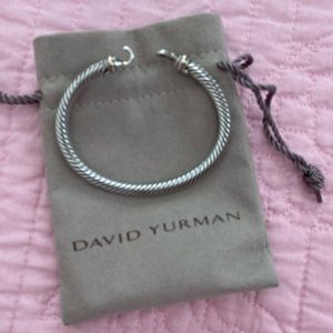 David Yurman cable two-tone bracelet…